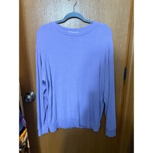 Michelle Mae Velvety Ribbed Shirt Size L